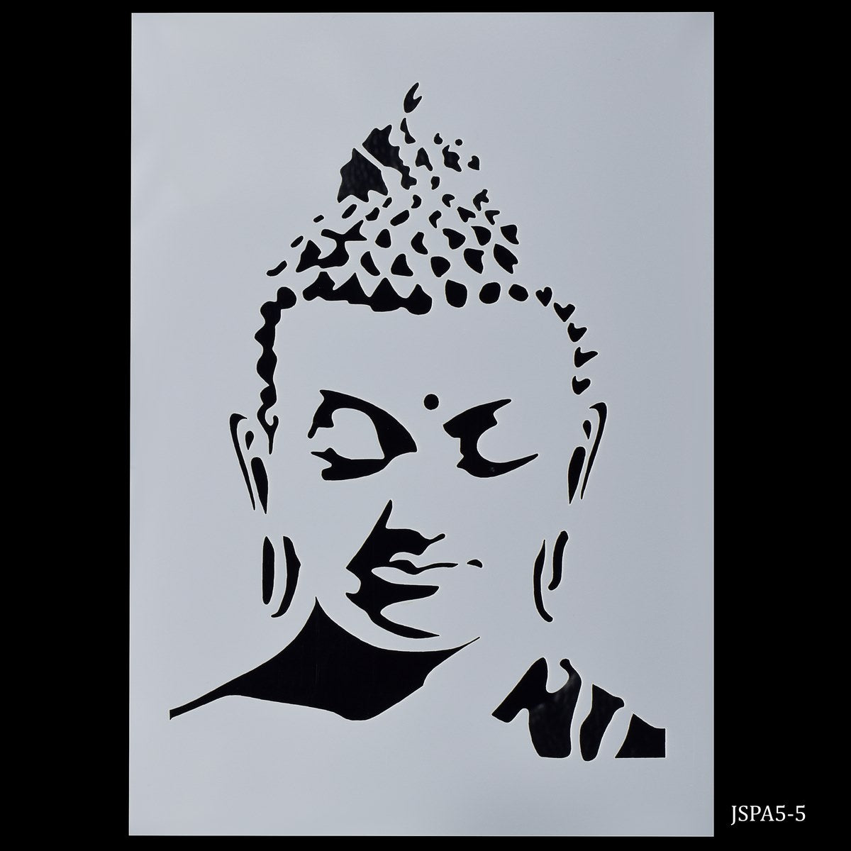 Jags Stencil Plastic A5 Gautam Budha JSPA5-5