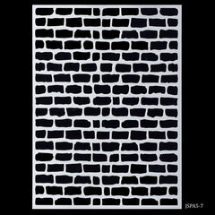 Jags Stencil Plastic A5 Patern Design JSPA5-7