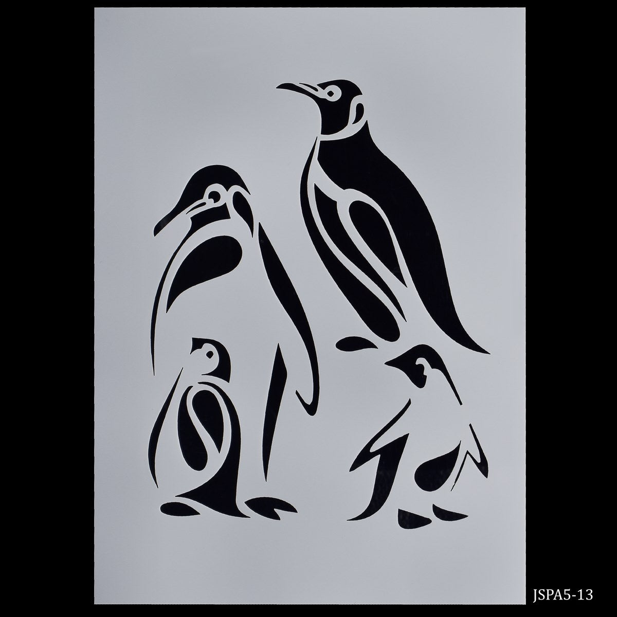 Jags Stencil Plastic A5 Peague Design JSPA5-13