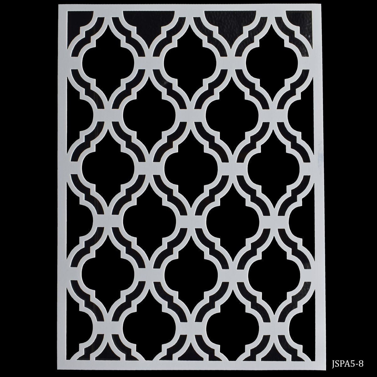 Jags Stencil Plastic A5 Wall Decor Design JSPA5-8
