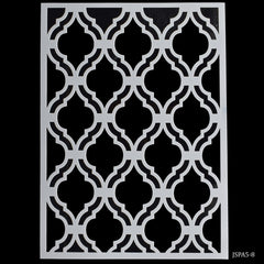 Jags Stencil Plastic A5 Wall Decor Design JSPA5-8