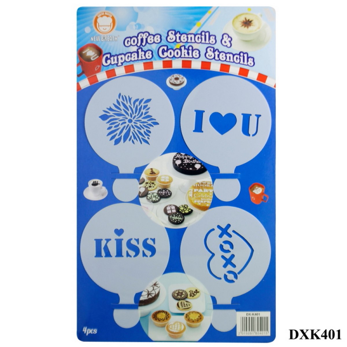 Stencil Plastic DX-K401