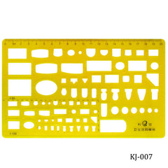 Stencil Plot Accurate Template KJ-007