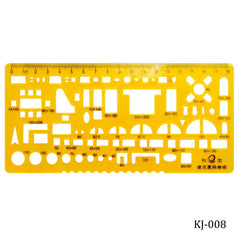 Stencil Plot Building Furniture Template KJ-008