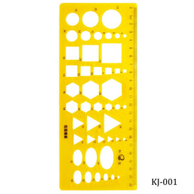 Stencil Plot Model Drawing Template KJ-001
