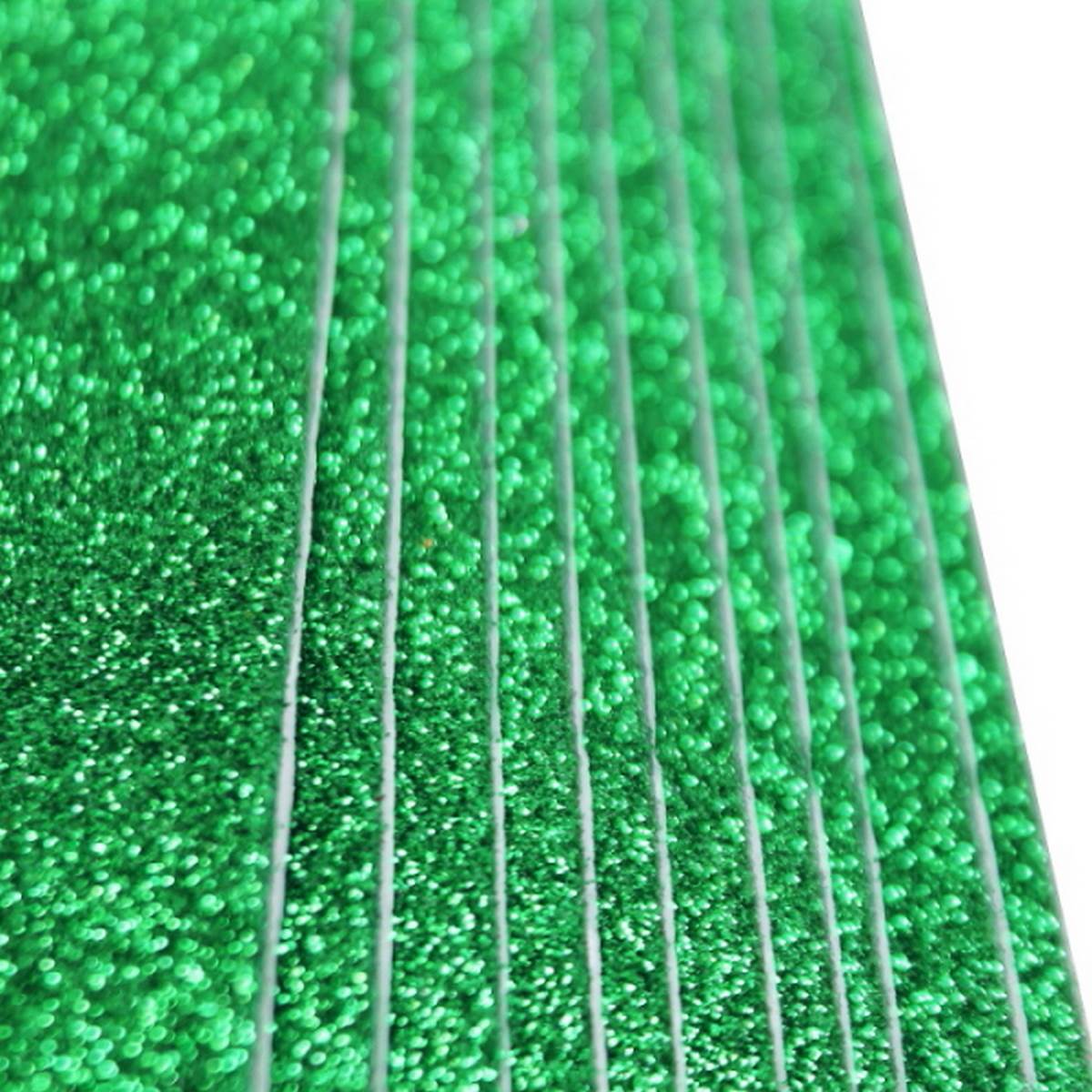 A4 Glitter Foam Sheet With Sticker Green 26164GN
