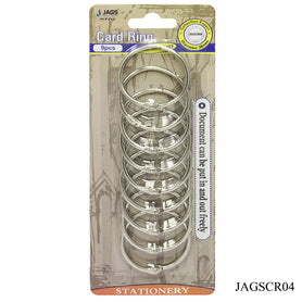 Book Ring 38MM Jags 8pcs JAGSCR04