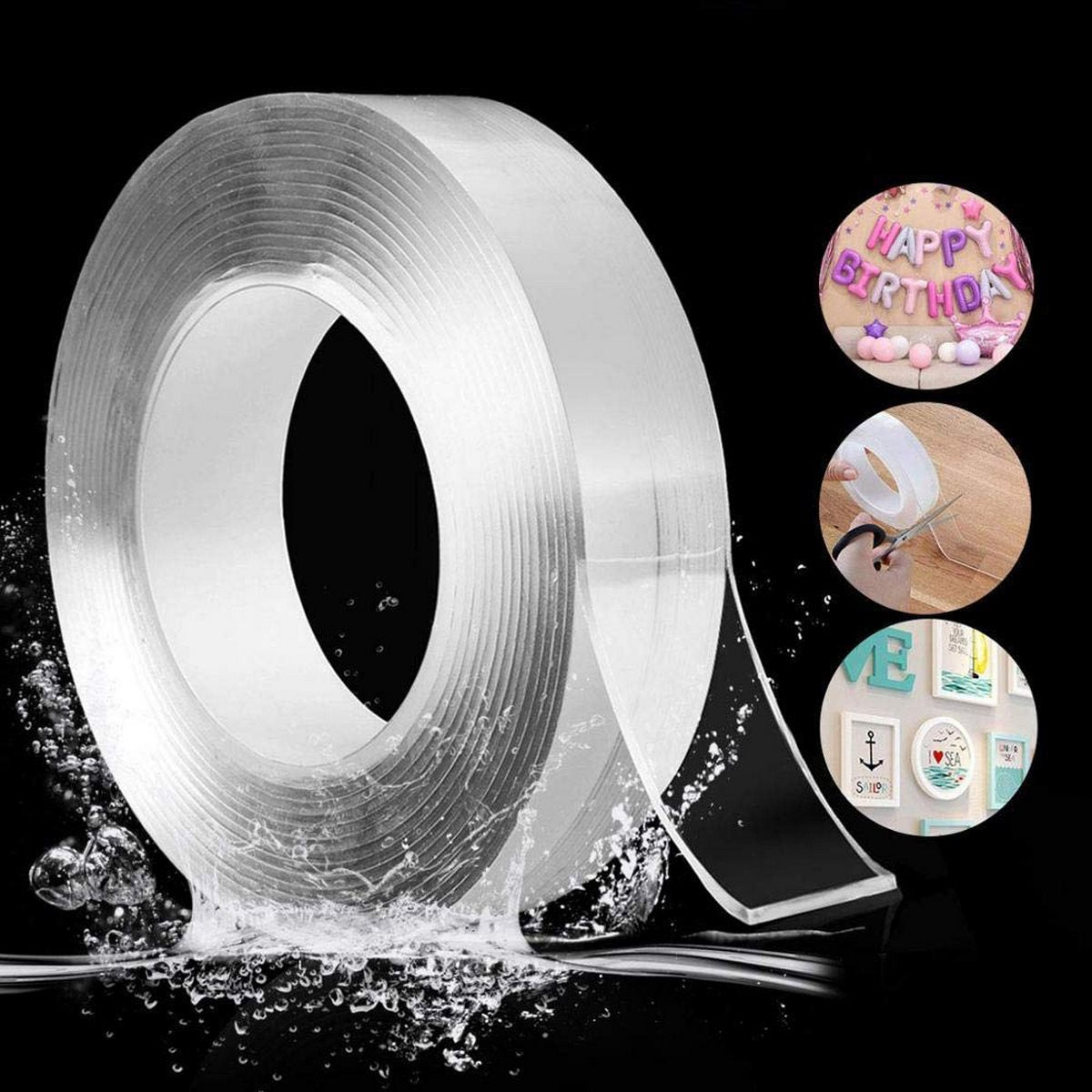 Washable Easy Tear Sticker Tap 2.4x1.50 2MM YM-6008Y