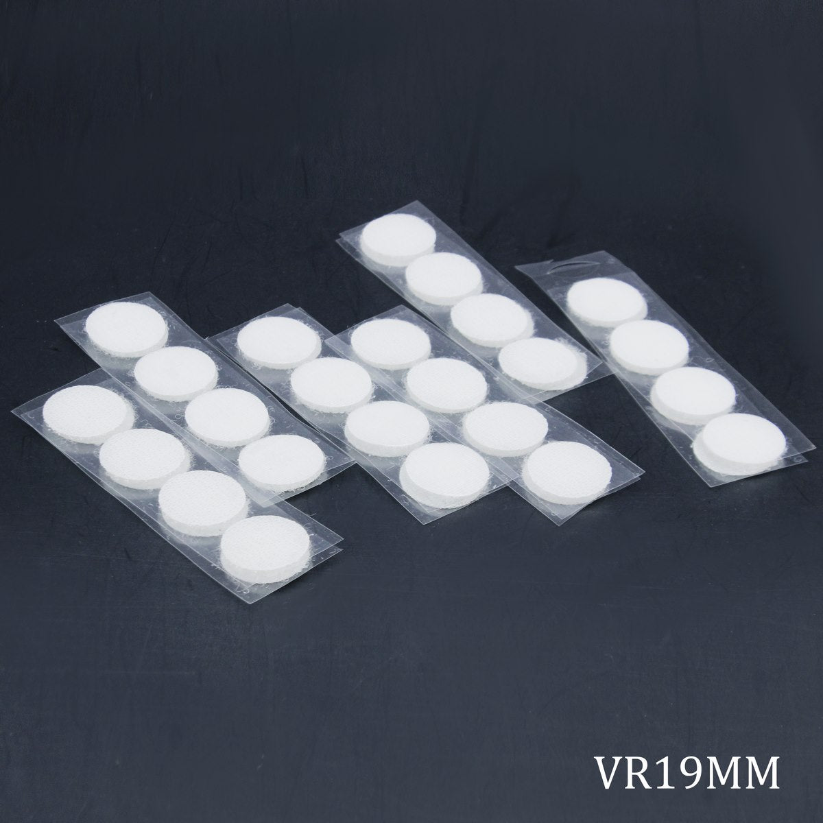 Velcro Round 19X19MM 24 Pcs VR19MM