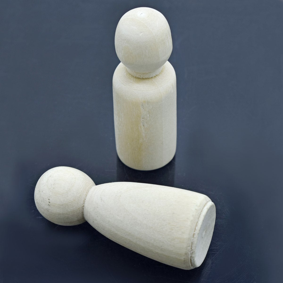 Wooden Doll Raja & Rani 2Pcs Wd53Mm