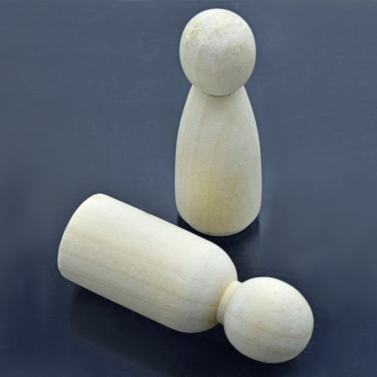 Wooden Doll Raja & Rani 2Pcs Wd63Mm