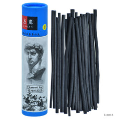 Charcoal Bar L135MM 3-6MM 25Pcs L13553-6