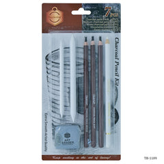 Charcoal Pencil Kit Set Of 7 Pcs TB-1109