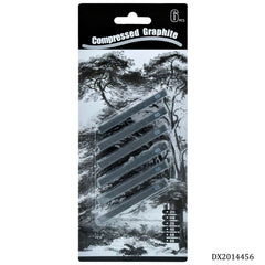 Compressed Graphite 6Pcs 6B DX2014456