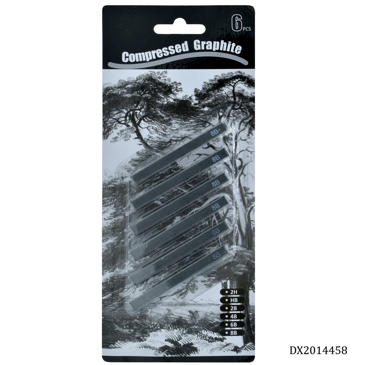 Compressed Graphite 6Pcs 8B DX2014458