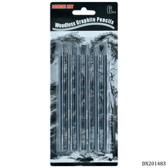 Woodless Graphite Pencils 6Pcs DX201483