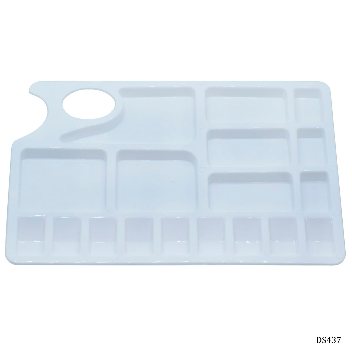 Colour Mixing Plate Rectangle Medium 18 Wells DS437