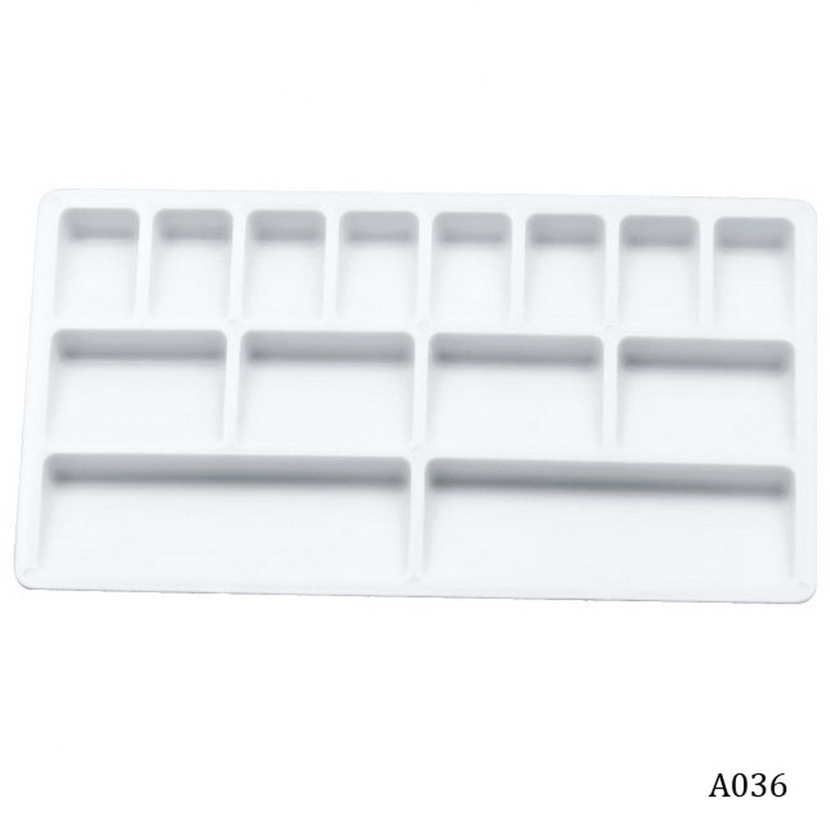 Colour Mixing Plate Rectangle Small A036