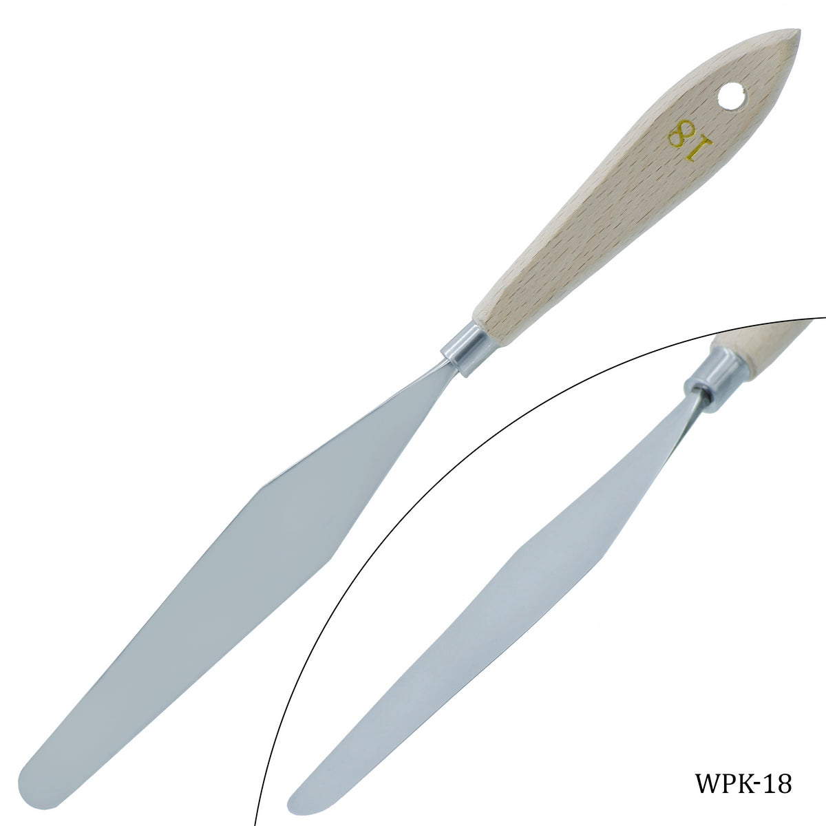 Wooden Painting Knife 18 WPK-18