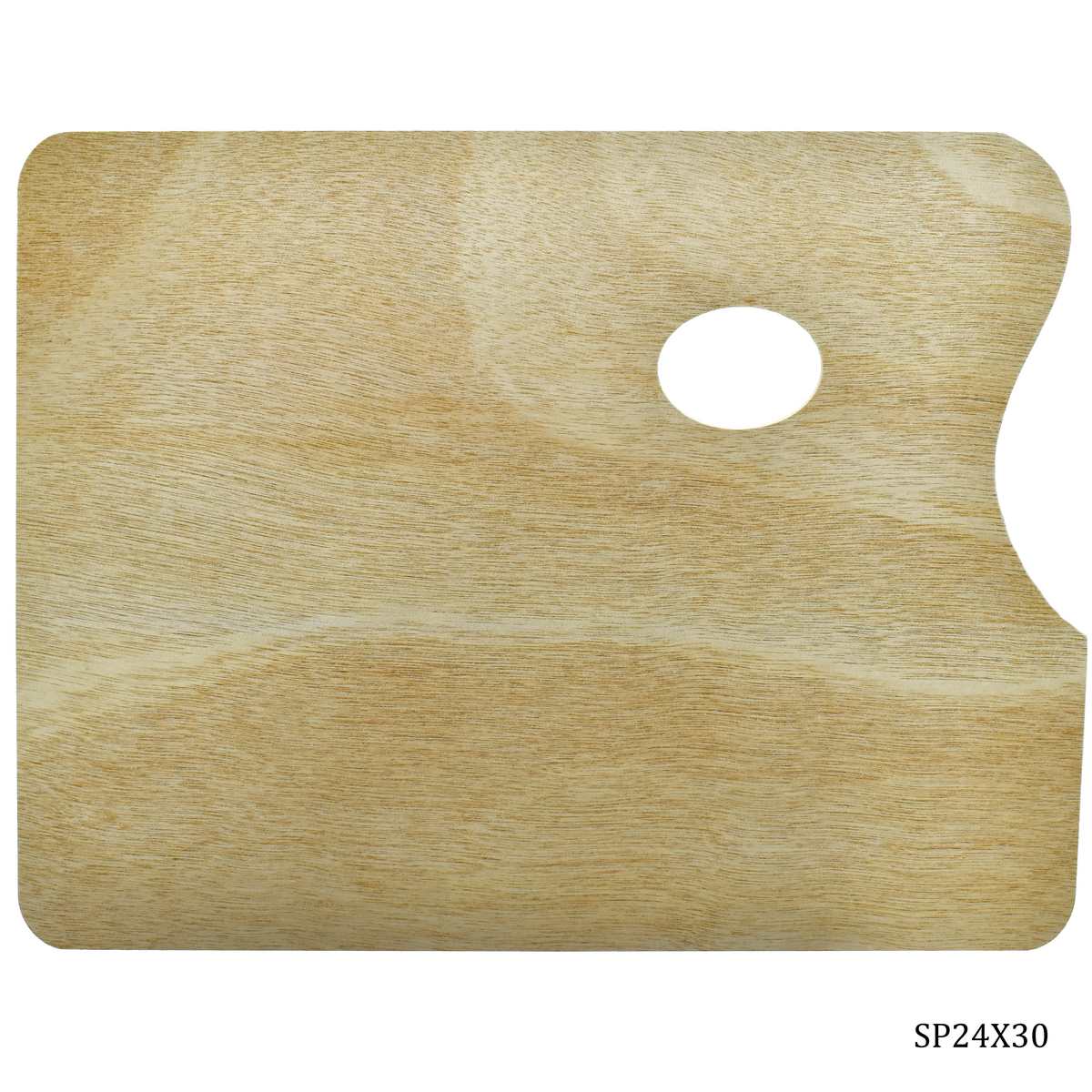 Wooden Plate Drawing Square Shape 24x30cm SP24X30