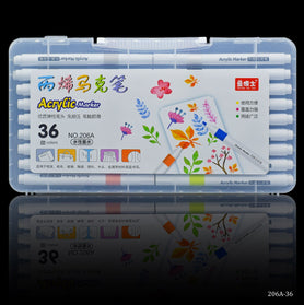 Acrylic Marker 36 Colour 206A-36