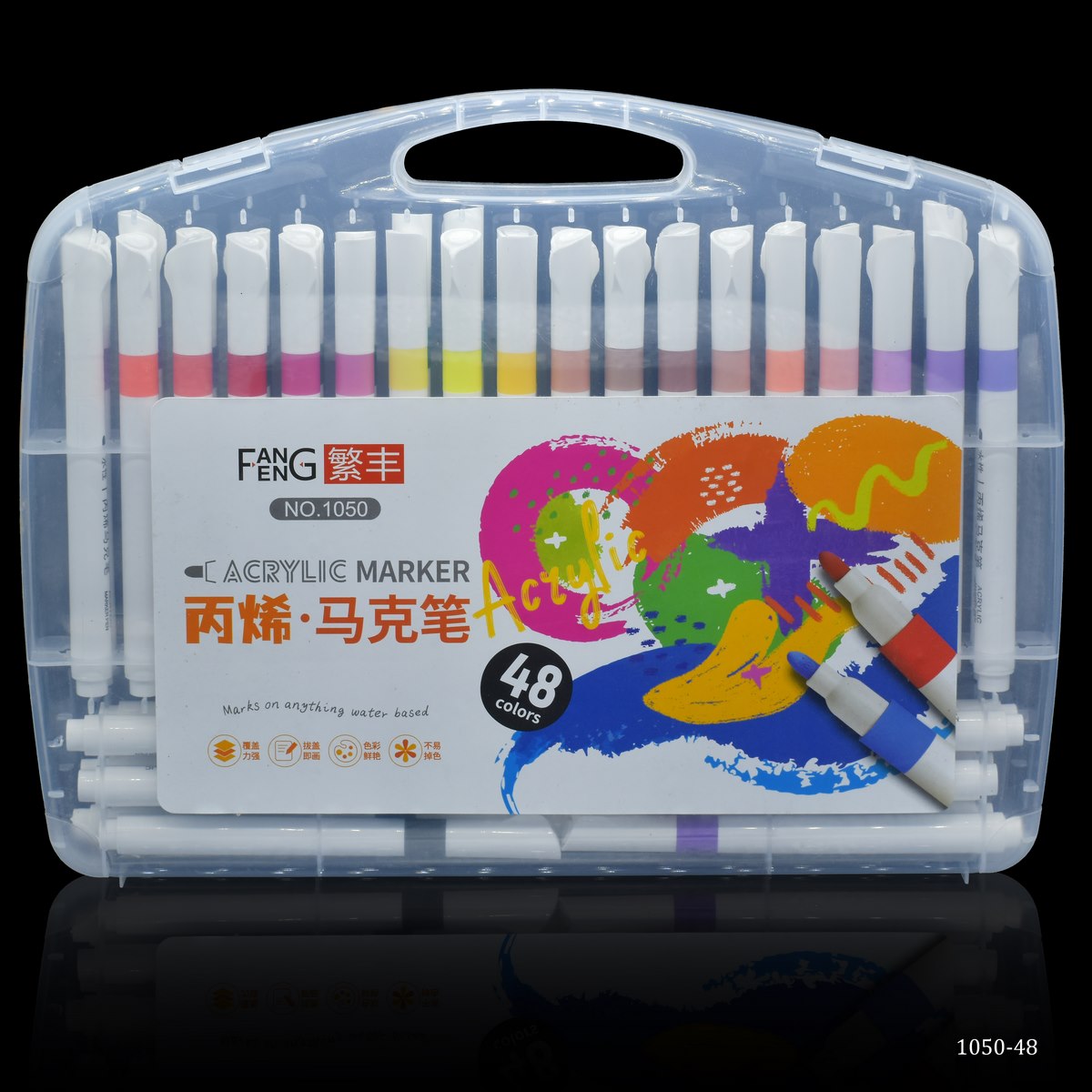 Acrylic Marker Macks On Angthing Water Bas 48 Colour 1050-48