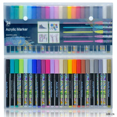 Acrylic Market Beautiful Line 24 Colour AM-24