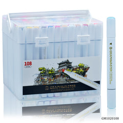 Graphmaster Marker Set Of 108 Pcs GM1020108