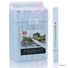 Graphmaster Marker Set Of 36 Pcs GM1020-36