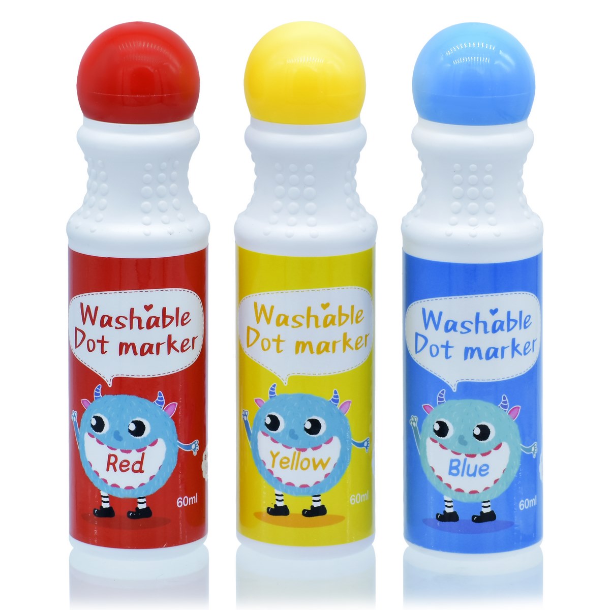 Super Dots Markers 3 Bottles Set CH2851-3