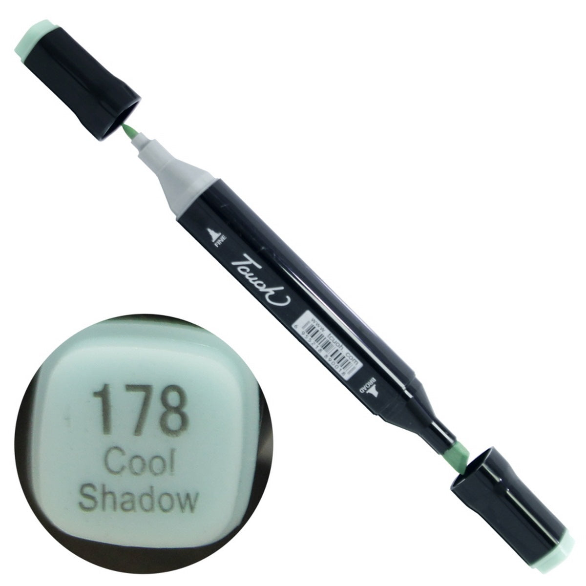 Touch Marker 2in1 Pen 178 Cool Shadow TM-178