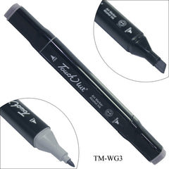 Touch Marker 2in1 Pen WG3 Warm Grey TM-WG3