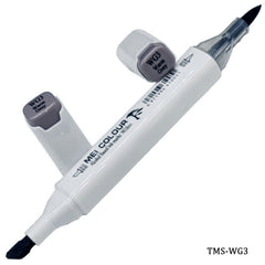 Touch Marker Soft 2in1 Pen Warm Grey TMS-WG3