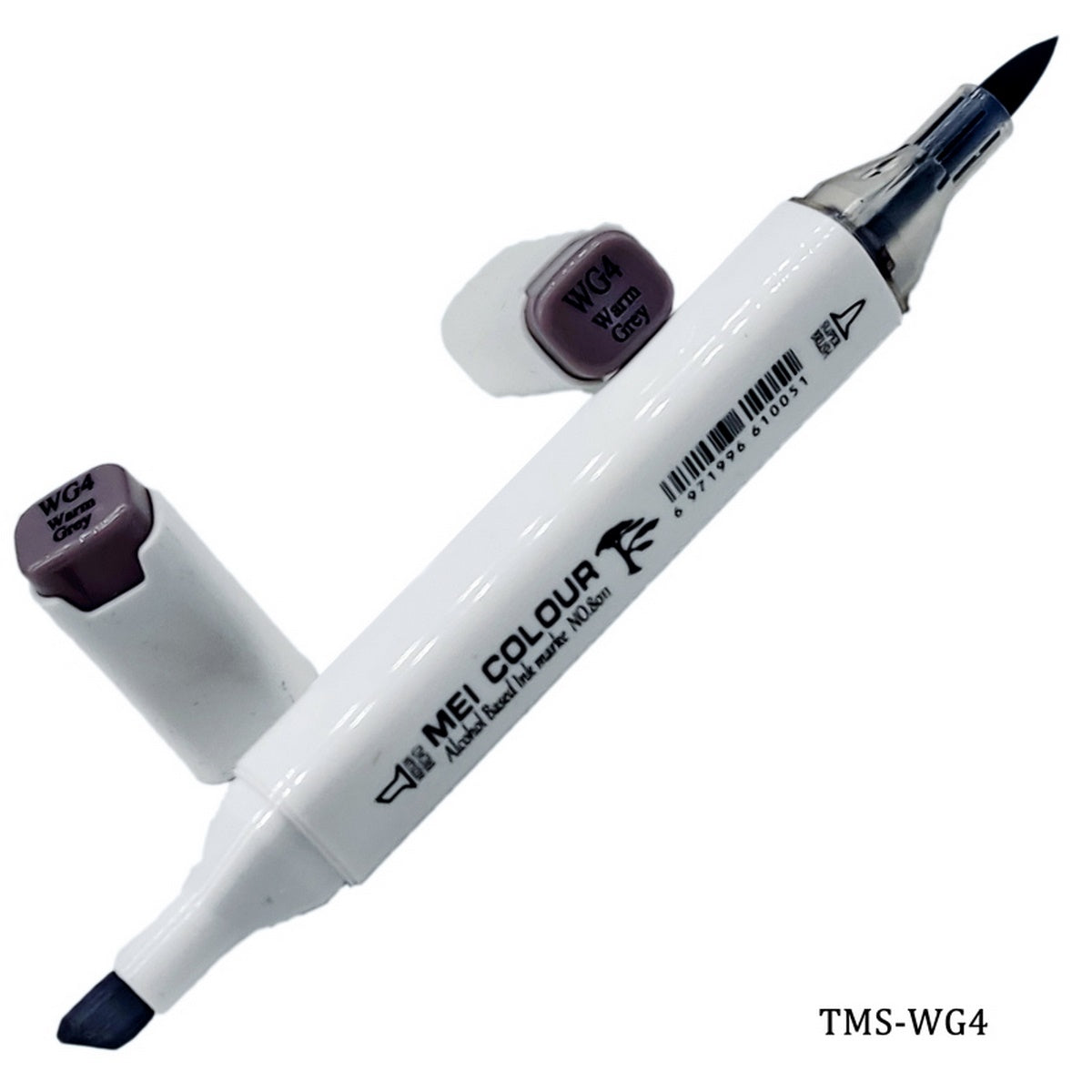 Touch Marker Soft 2in1 Pen Warm Grey TMS-WG4