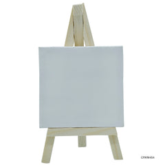 Canvas Frame With Mini Easel Combo 4X4 Inch CFWM4X4