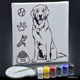 Stretched Canvas With Print Big Dog 6x6 SCWP66-11