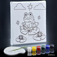 Stretched Canvas With Print Frog 6x6 SCWP66-6