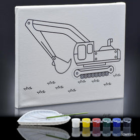 Stretched Canvas With Print Jcb 8X10 Scw810-6