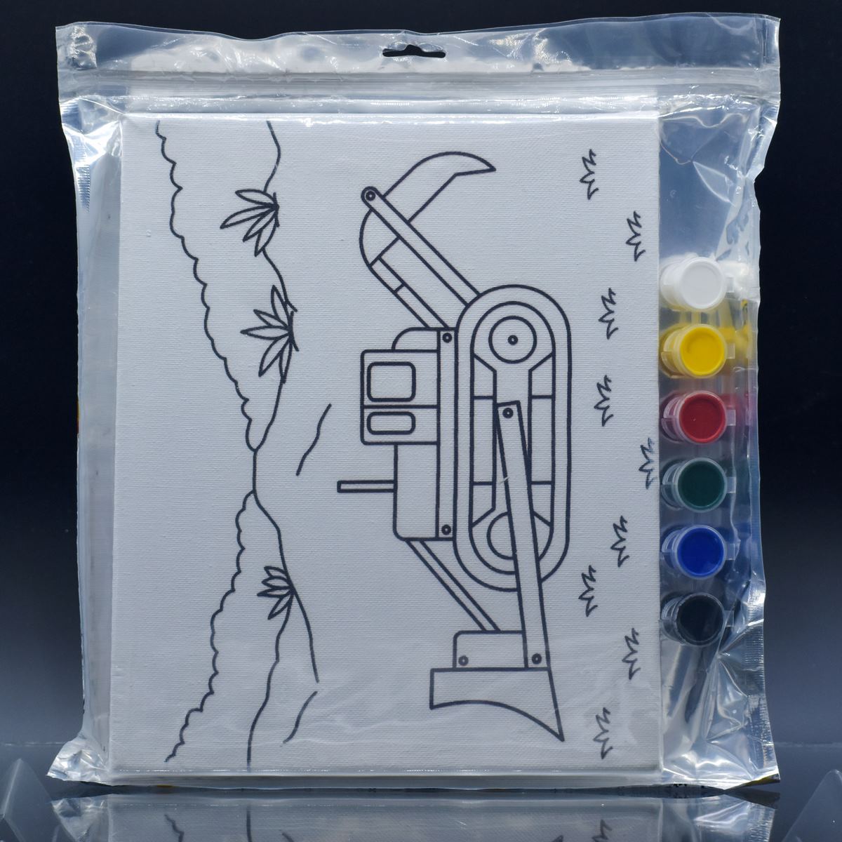 Stretched Canvas With Print Jcb 8X10 Scw810-7