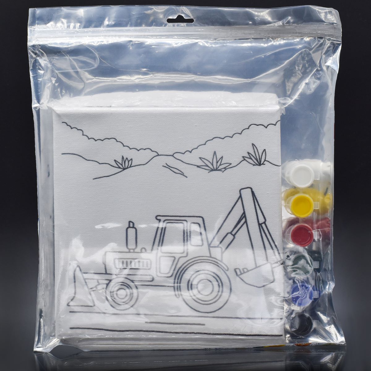 Stretched Canvas With Print Jcb 8X8 Scwp88-11