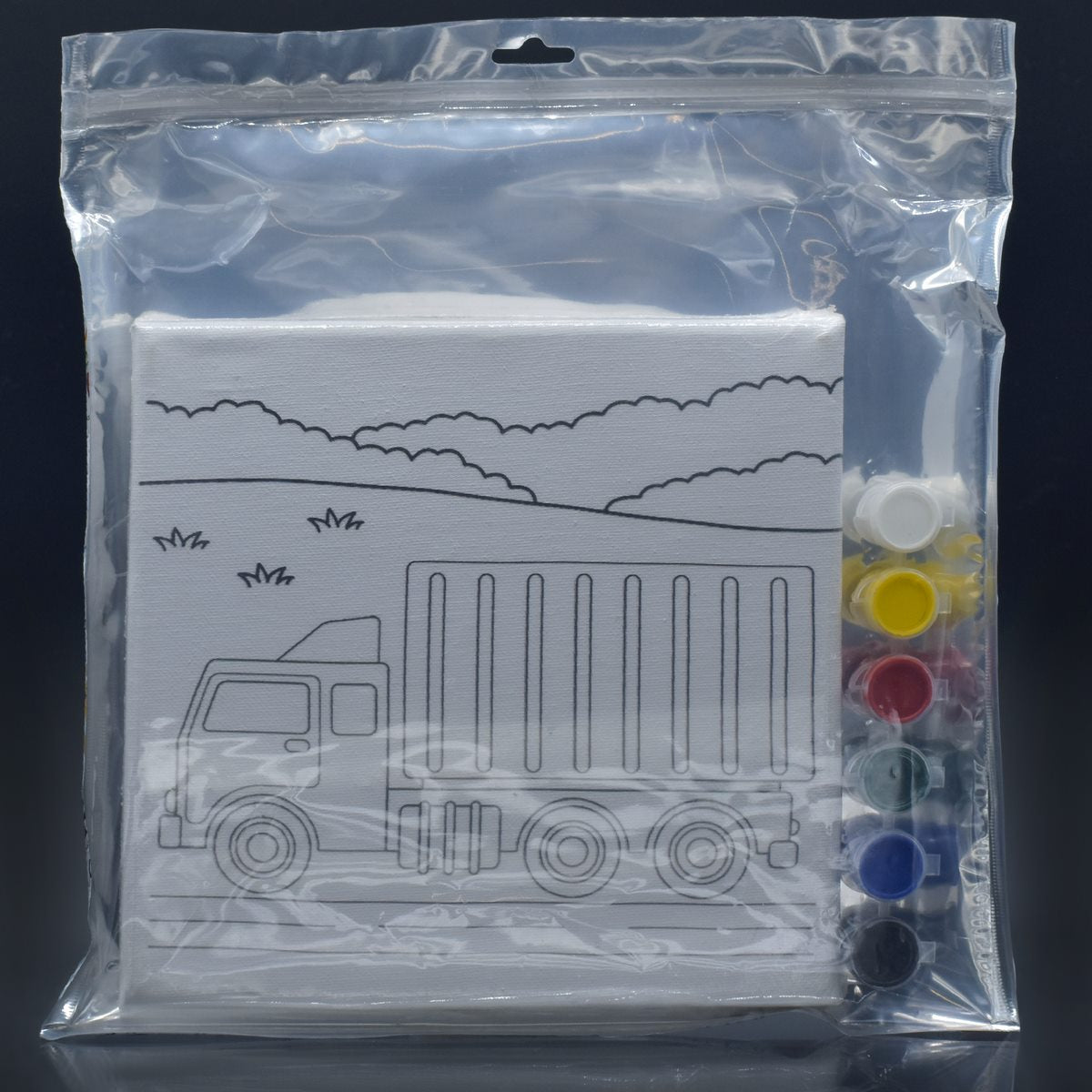 Stretched Canvas With Print M Truck 8X8 Scwp88-2