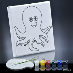 Stretched Canvas With Print Octopus 6x6 SCWP66-1