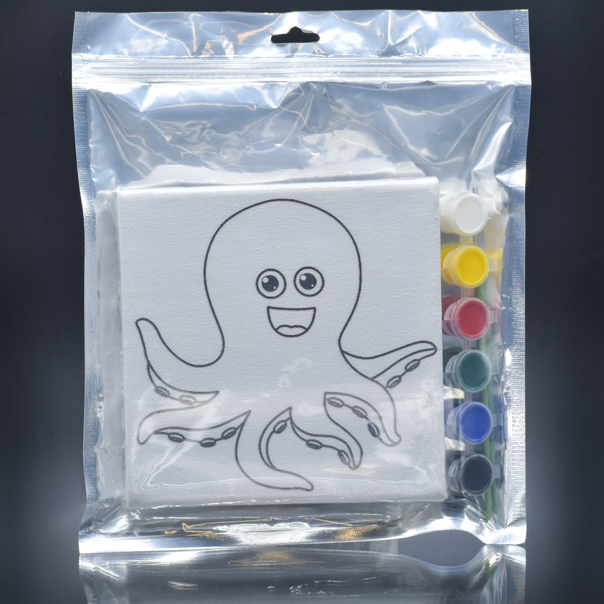Stretched Canvas With Print Octopus 6X6 Scwp66-1