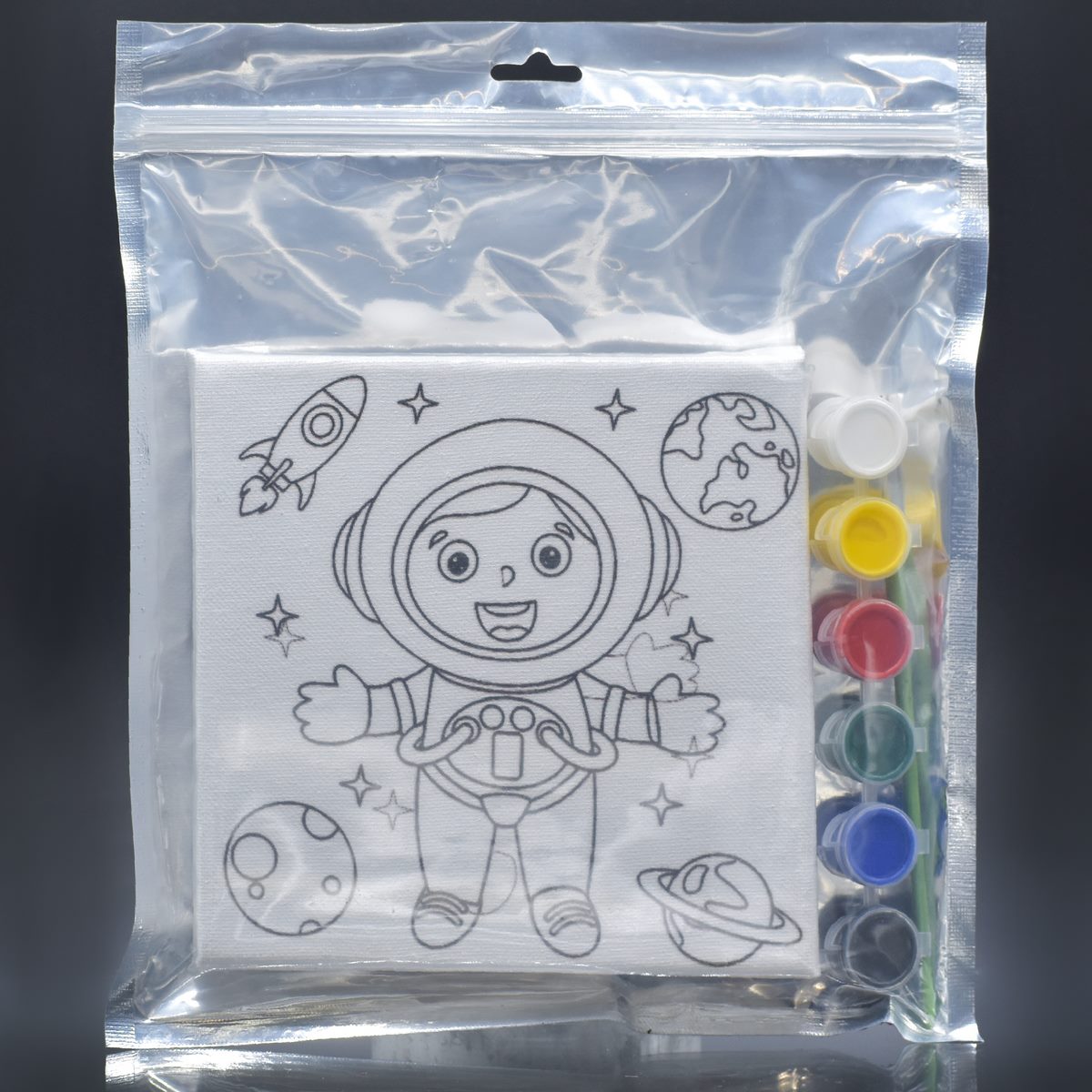 Stretched Canvas With Print Spaceman 6X6 Scwp66-14