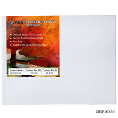 Canvas Board Stretched Frame 10X20inch CBSF10X20