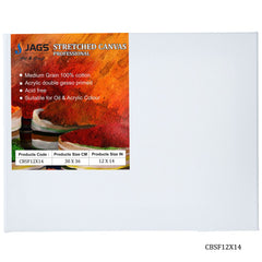 Canvas Board Stretched Frame 12X14inch CBSF12X14