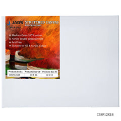 Canvas Board Stretched Frame 12X18inch CBSF12X18