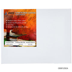Canvas Board Stretched Frame 12X24inch CBSF12X24