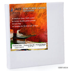 Canvas Board Stretched Frame 14X14inch CBSF14X14
