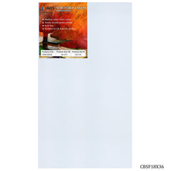 Canvas Board Stretched Frame 18X36inch CBSF18X36
